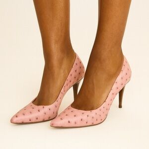 Furla Pink Italian Leather Heels